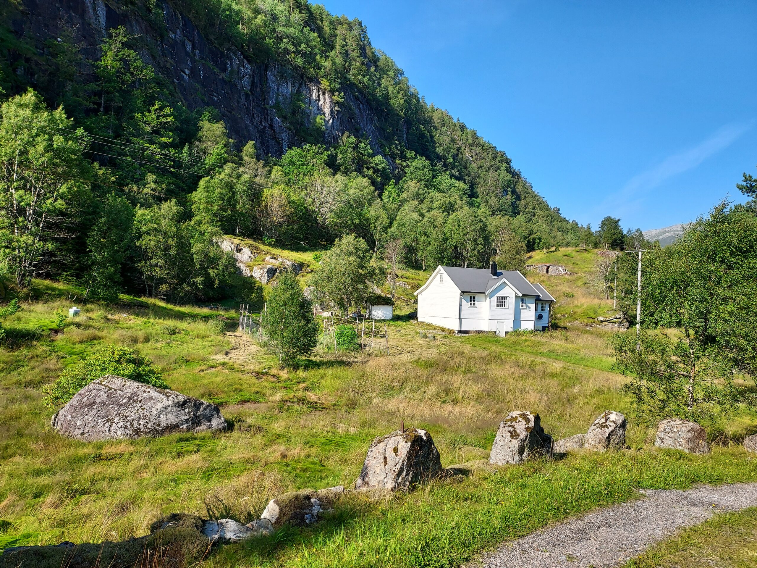 Gården Sætre på Osterøy